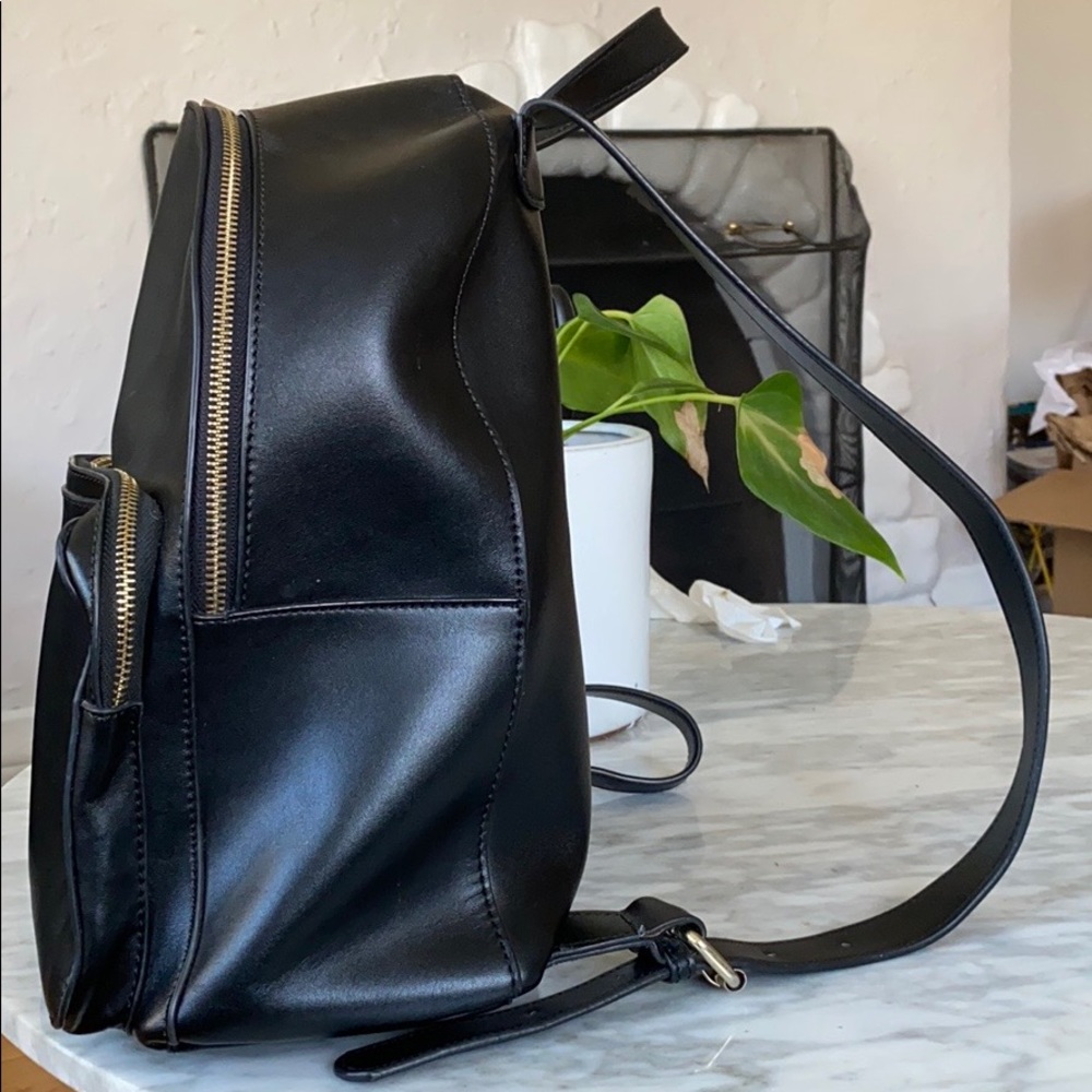 Leather Mini Backpack - Picture 2 of 10